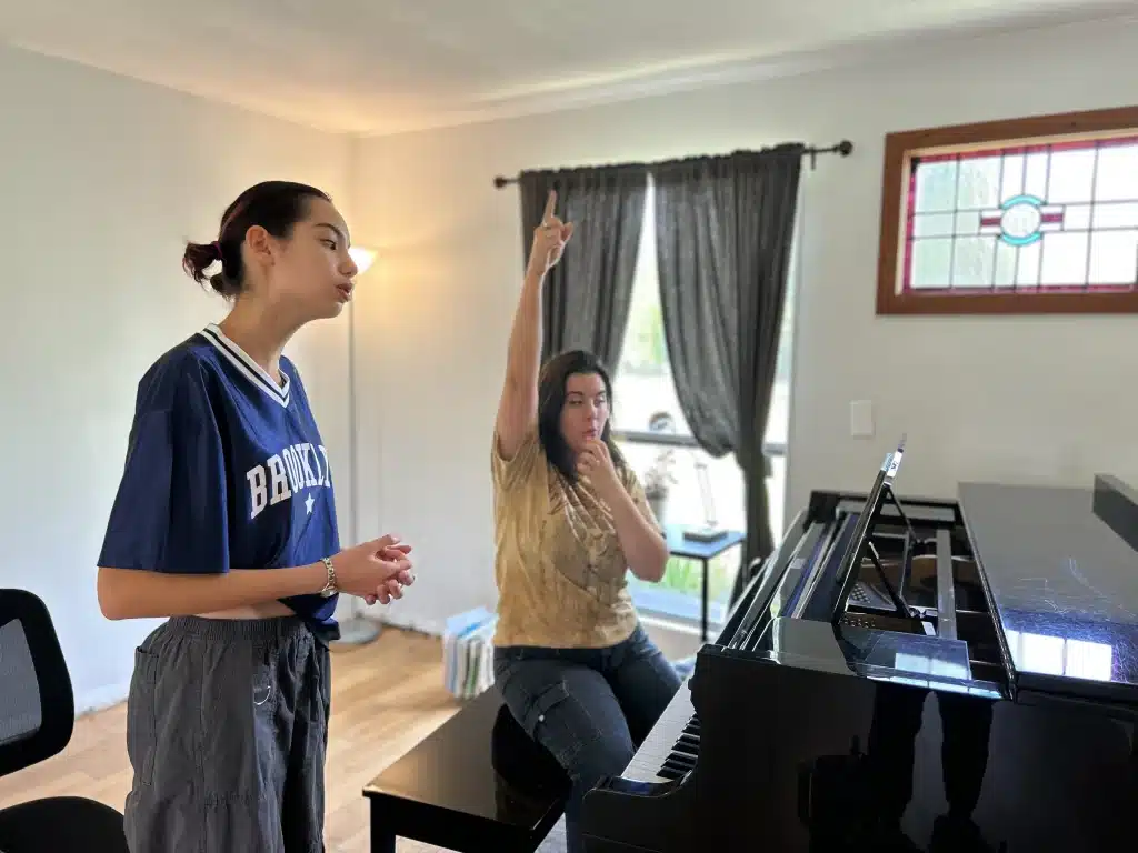 Adult Lesson Page for Voice