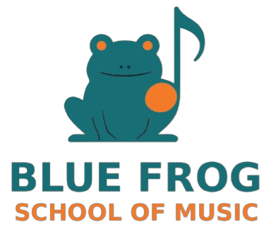 Bluefrogschoolofmusic-Logo
